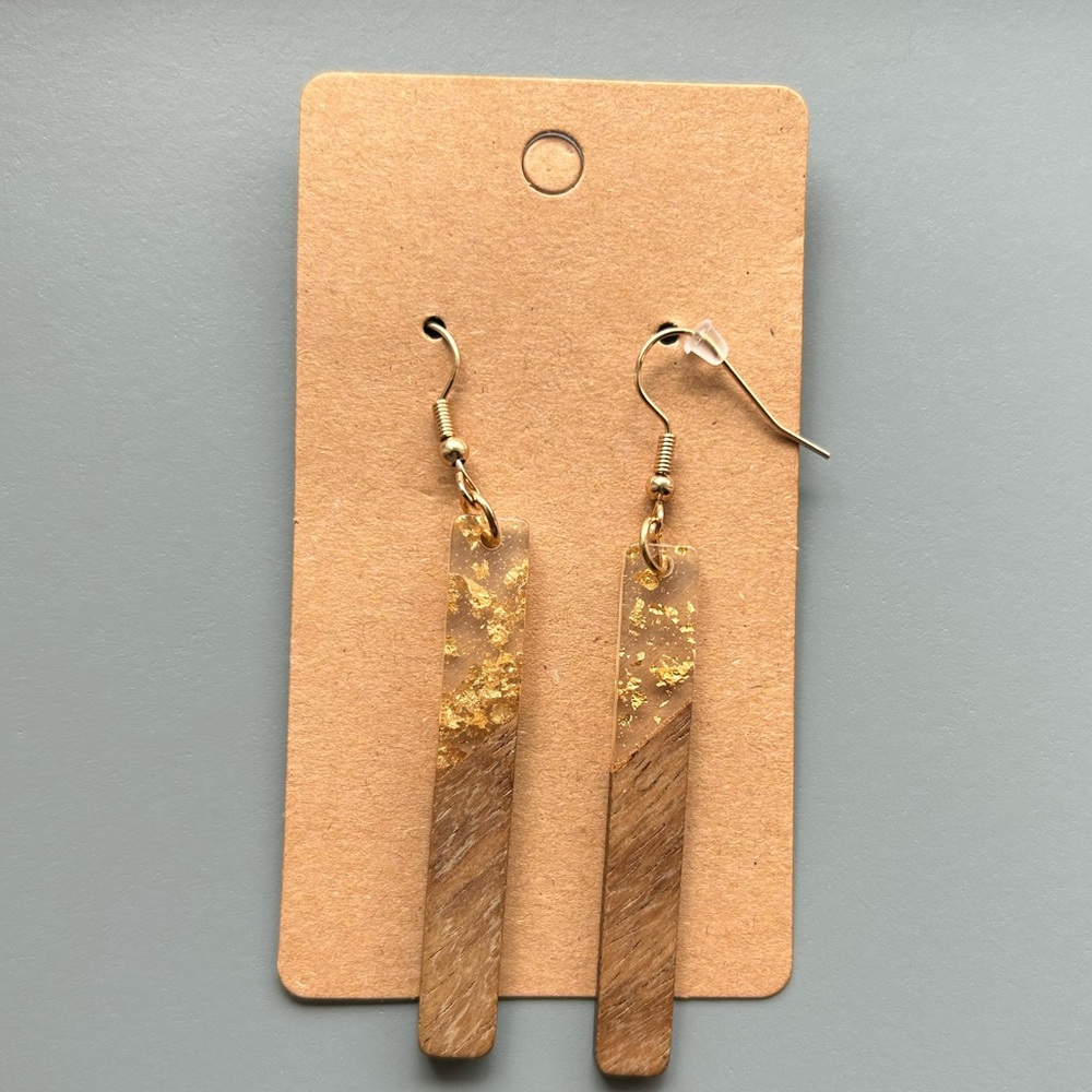 Geometric Drop Earrings